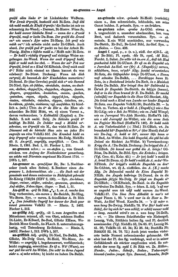 Page View: Volume 1, Columns 251–252