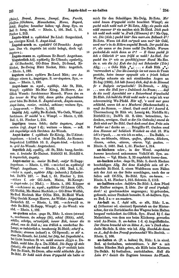 Page View: Volume 1, Columns 253–254