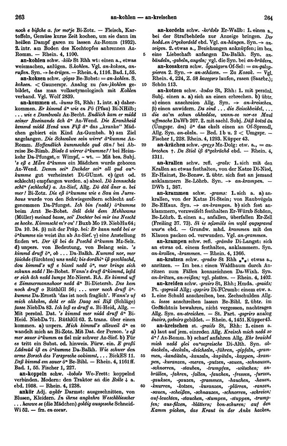 Click to enlarge Page View: Volume 1, Columns 263–264