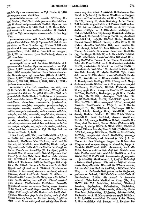 Zum Vergrößern bitte klicken Seitenanzeige: Band 1, Spalten 273–274