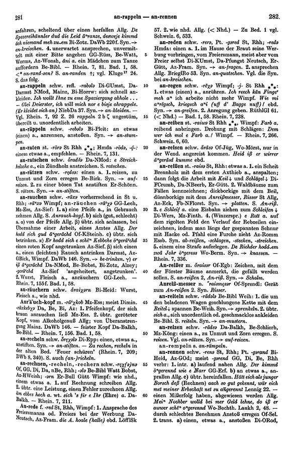 Page View: Volume 1, Columns 281–282
