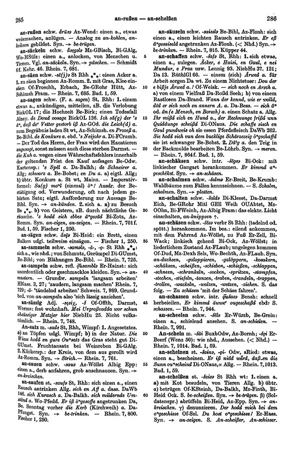 Seitenanzeige: Band 1, Spalten 285–286