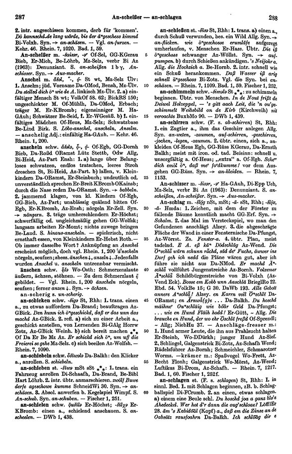 Page View: Volume 1, Columns 287–288