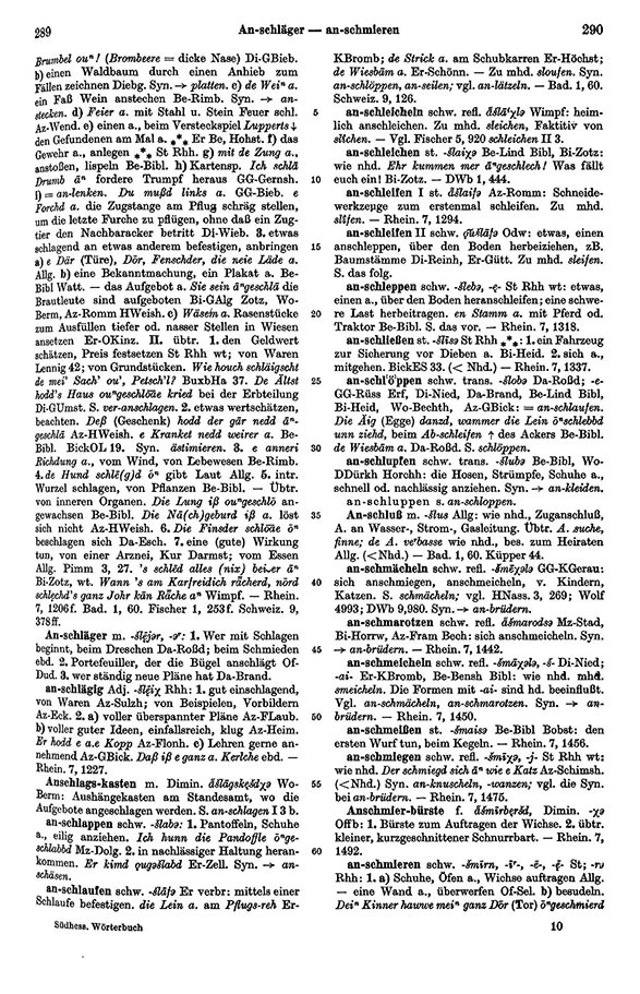 Page View: Volume 1, Columns 289–290