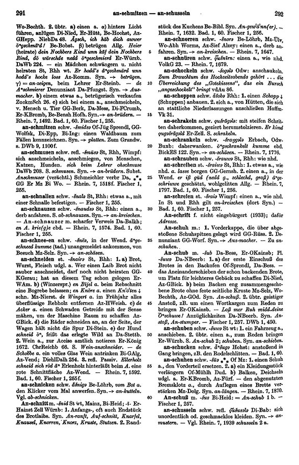 Click to enlarge Page View: Volume 1, Columns 291–292