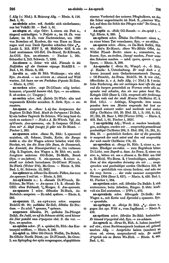 Page View: Volume 1, Columns 295–296