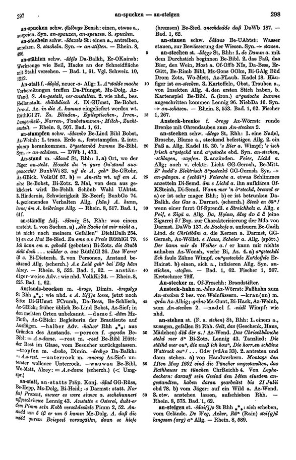 Page View: Volume 1, Columns 297–298