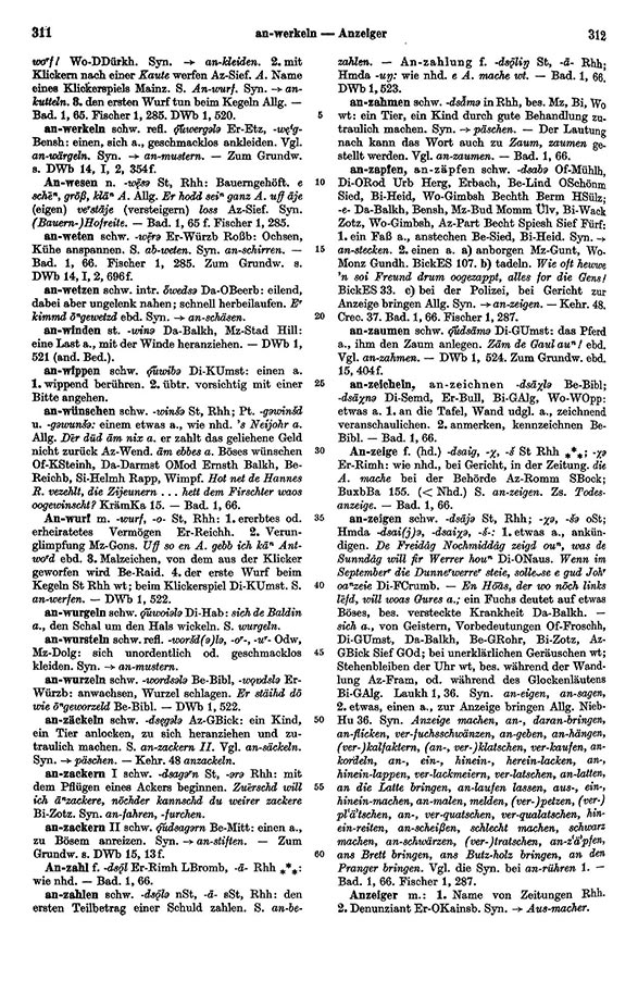 Page View: Volume 1, Columns 311–312