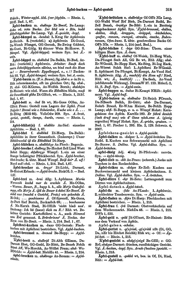 Zum Vergrößern bitte klicken Seitenanzeige: Band 1, Spalten 317–318