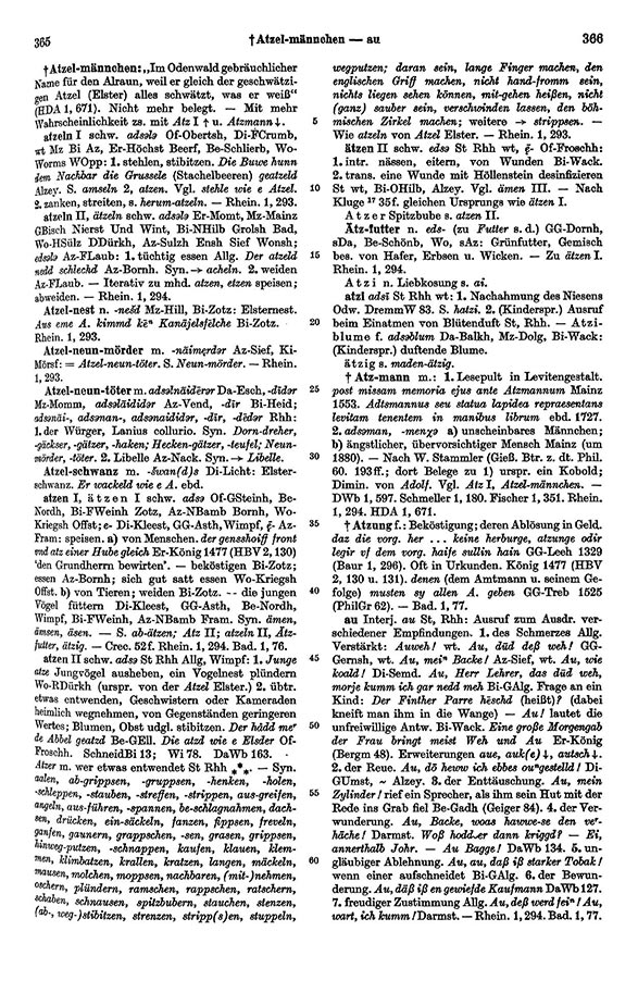 Click to enlarge Page View: Volume 1, Columns 365–366
