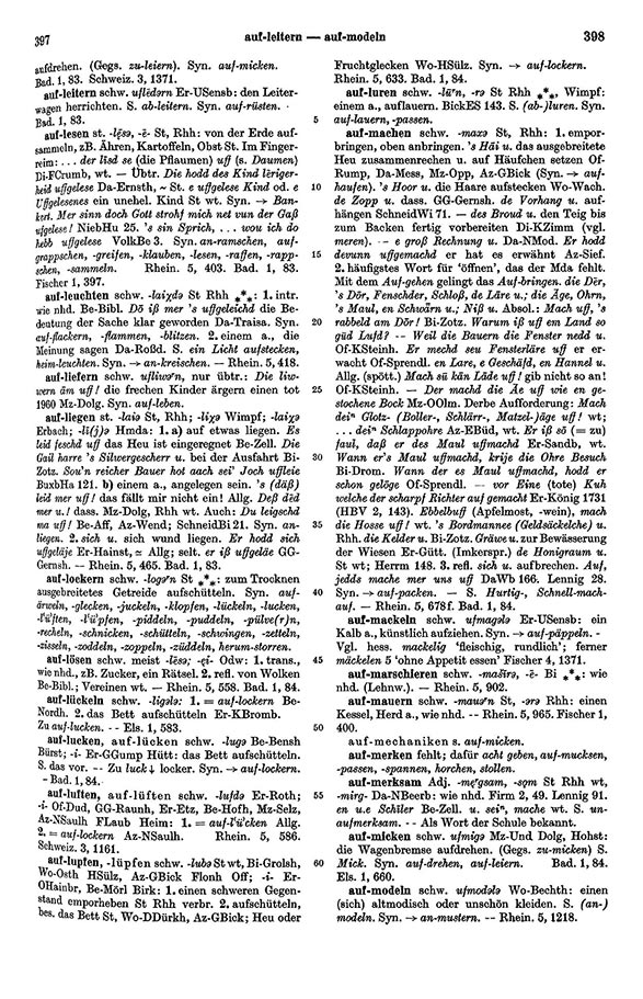 Click to enlarge Page View: Volume 1, Columns 397–398
