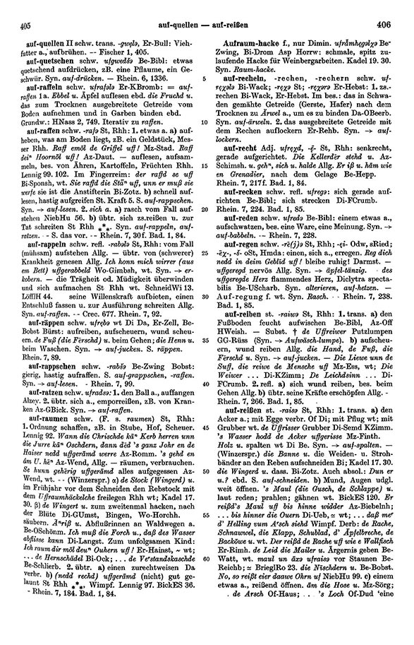Page View: Volume 1, Columns 405–406