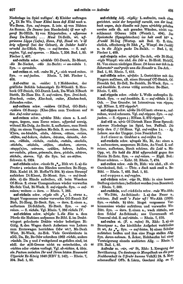 Page View: Volume 1, Columns 407–408