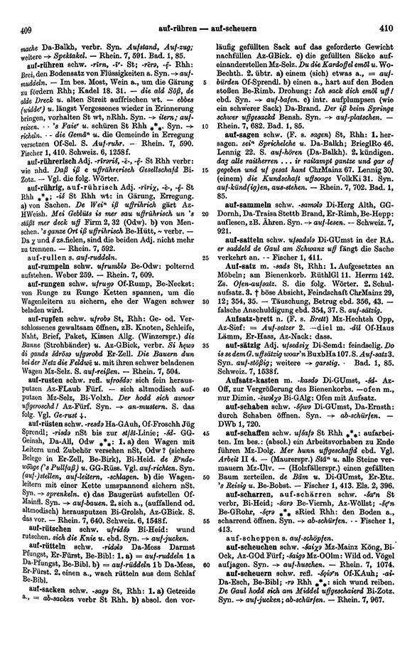 Page View: Volume 1, Columns 409–410