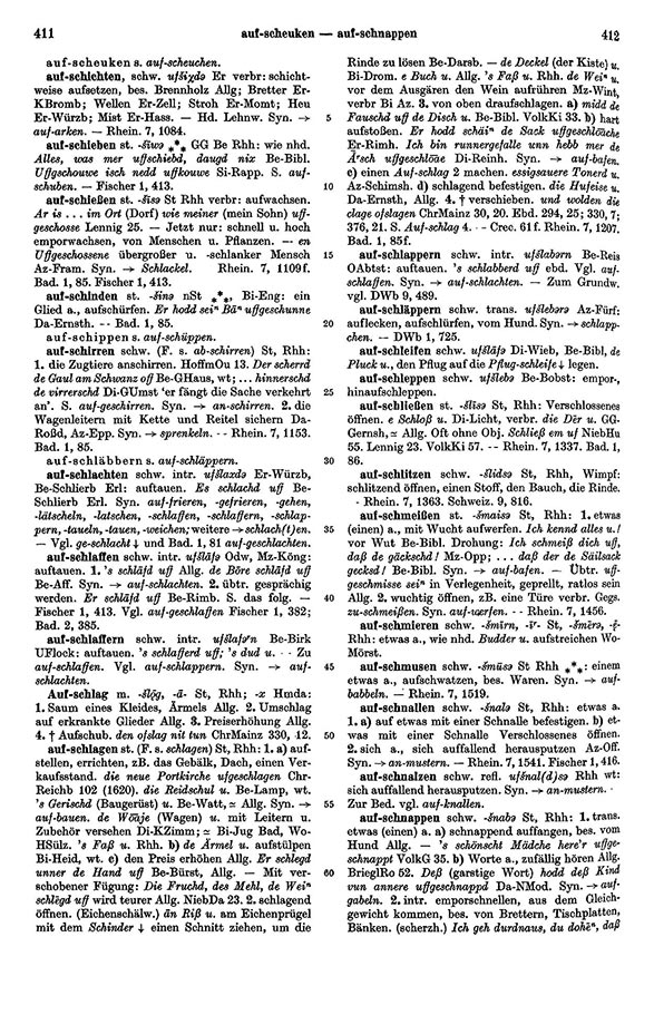 Page View: Volume 1, Columns 411–412