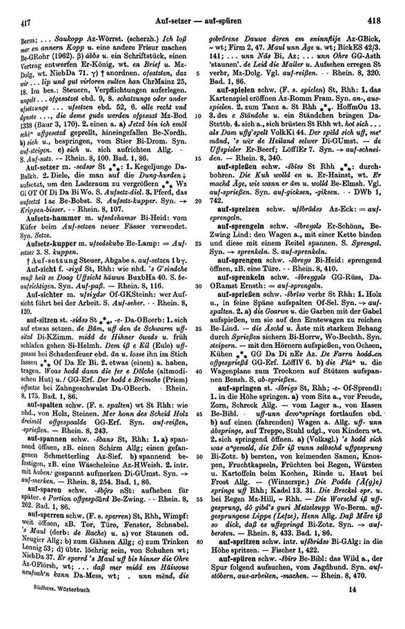 Page View: Volume 1, Columns 417–418