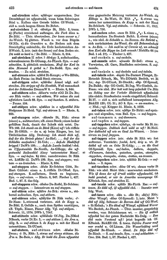 Seitenanzeige: Band 1, Spalten 423–424