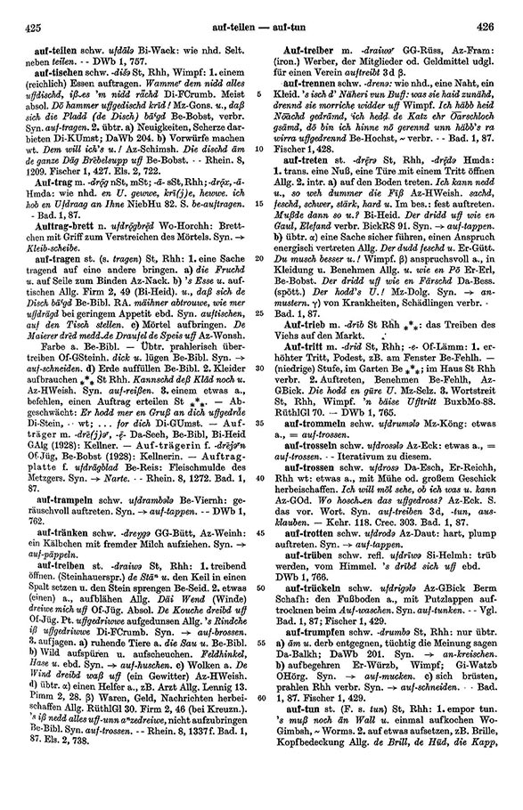Zum Vergrößern bitte klicken Seitenanzeige: Band 1, Spalten 425–426
