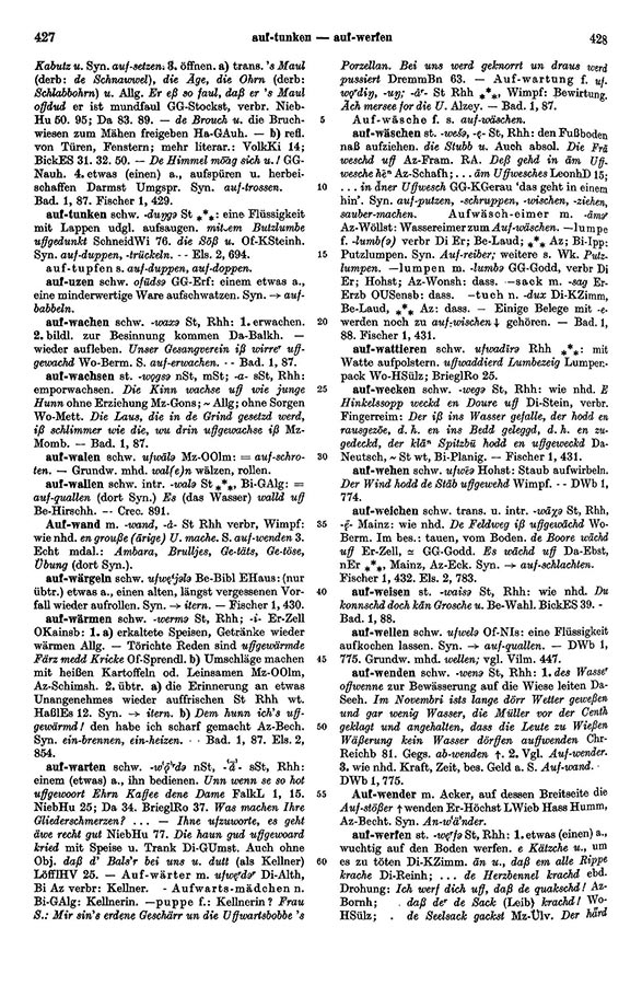 Seitenanzeige: Band 1, Spalten 427–428