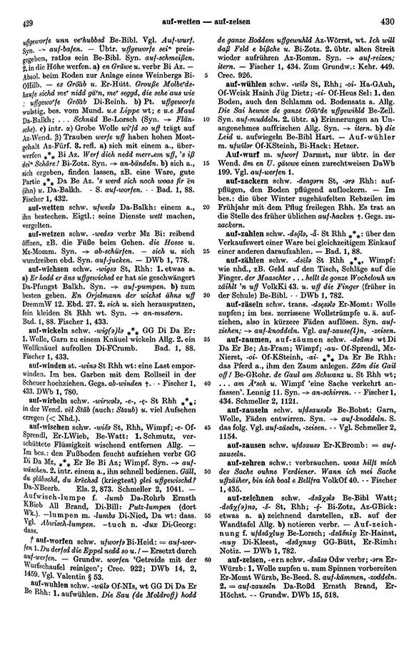 Seitenanzeige: Band 1, Spalten 429–430