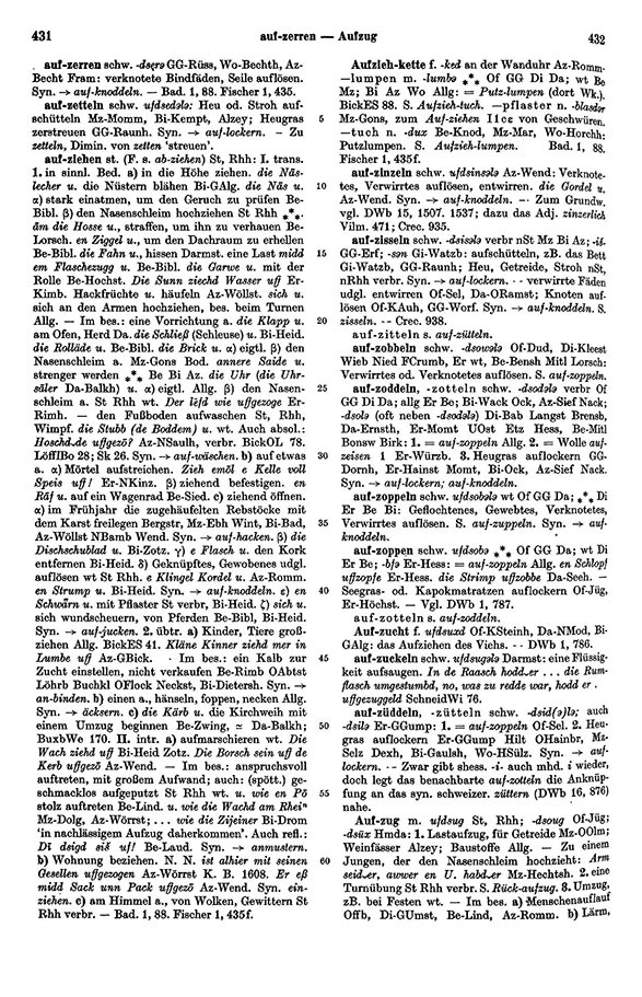 Page View: Volume 1, Columns 431–432