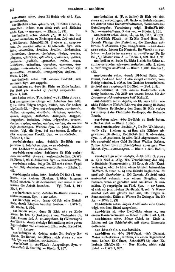 Page View: Volume 1, Columns 445–446