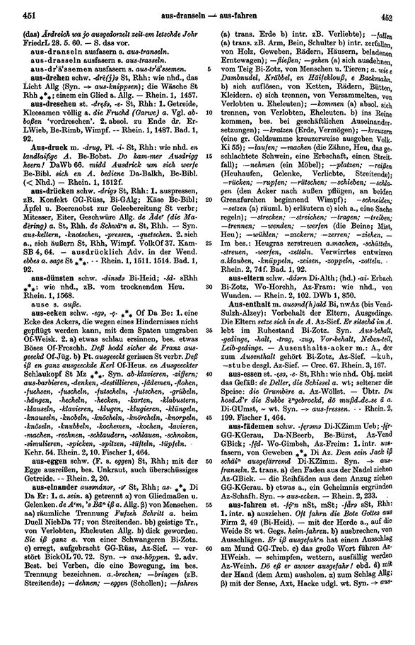 Page View: Volume 1, Columns 451–452