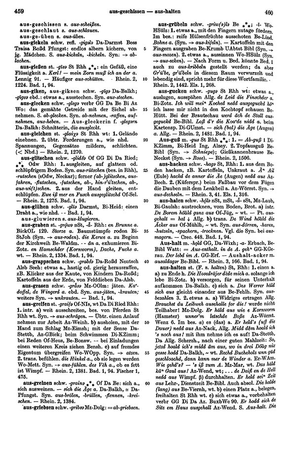 Page View: Volume 1, Columns 459–460