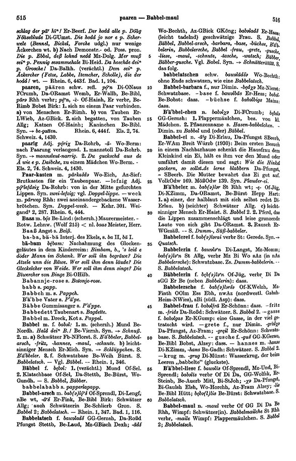 Click to enlarge Page View: Volume 1, Columns 515–516