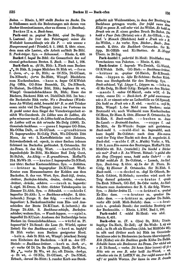 Page View: Volume 1, Columns 535–536