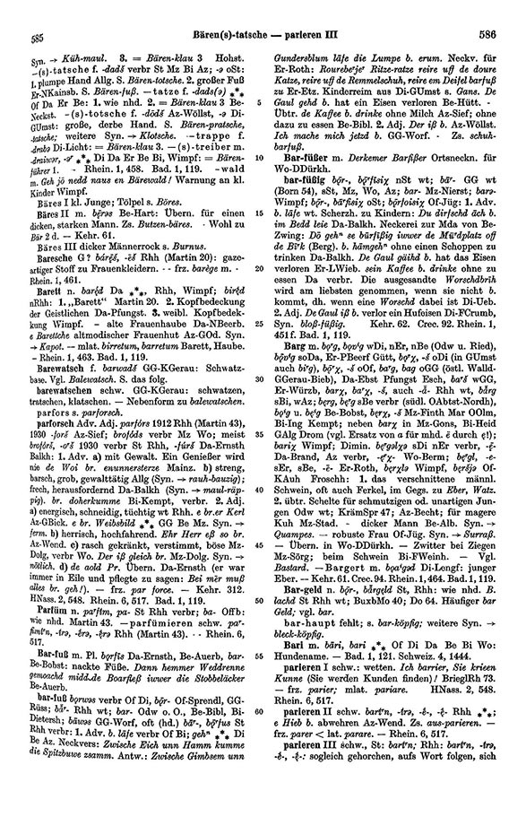 Page View: Volume 1, Columns 585–586