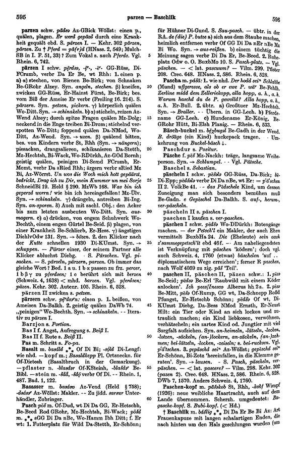 Page View: Volume 1, Columns 595–596