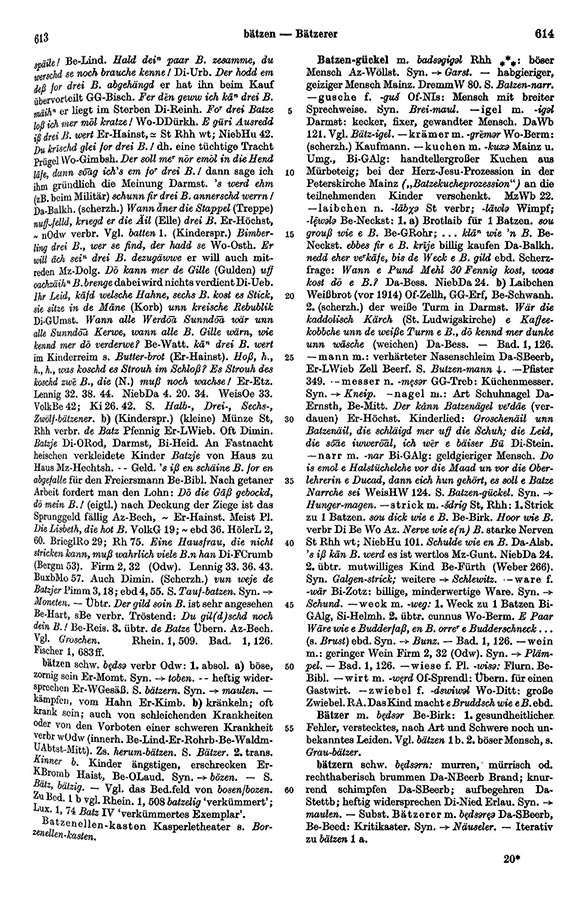 Page View: Volume 1, Columns 613–614
