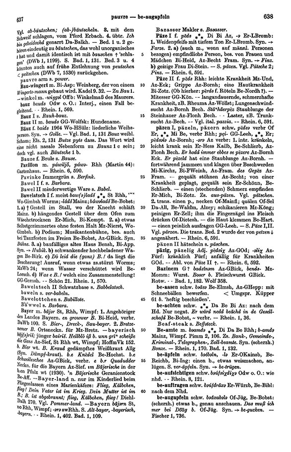 Page View: Volume 1, Columns 637–638