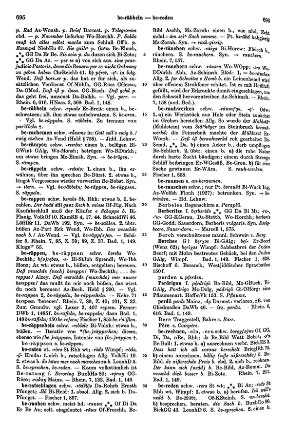 Click to enlarge Page View: Volume 1, Columns 695–696