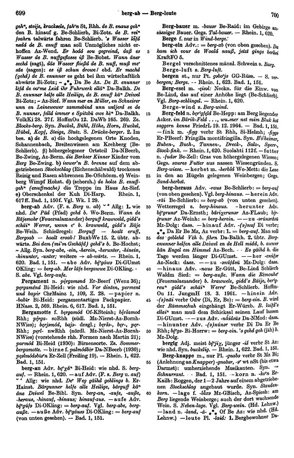 Page View: Volume 1, Columns 699–700