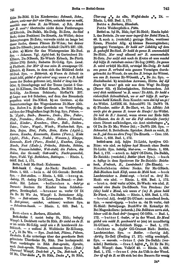 Page View: Volume 1, Columns 741–742