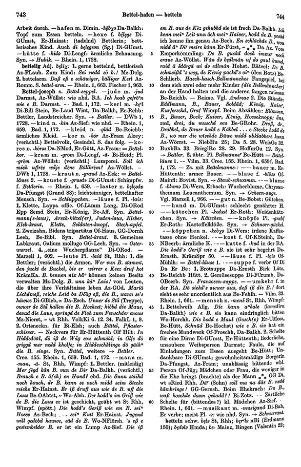 Page View: Volume 1, Columns 743–744