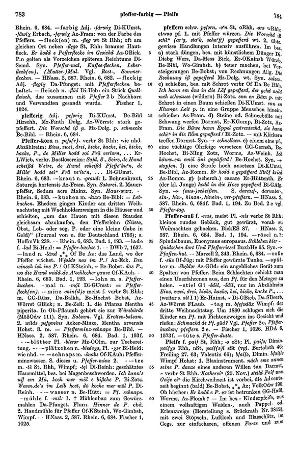 Page View: Volume 1, Columns 783–784