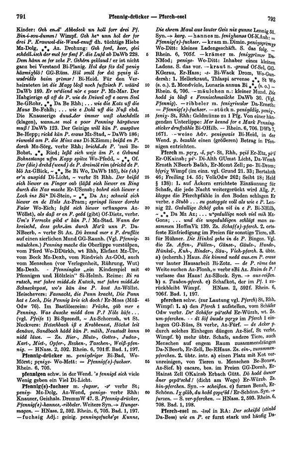 Page View: Volume 1, Columns 791–792
