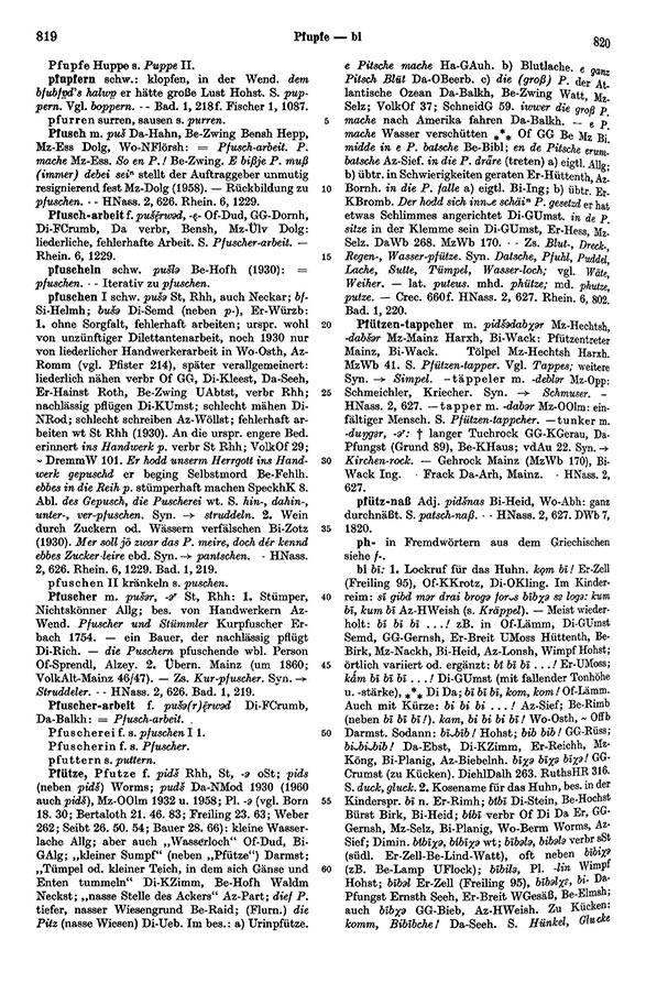 Click to enlarge Page View: Volume 1, Columns 819–820