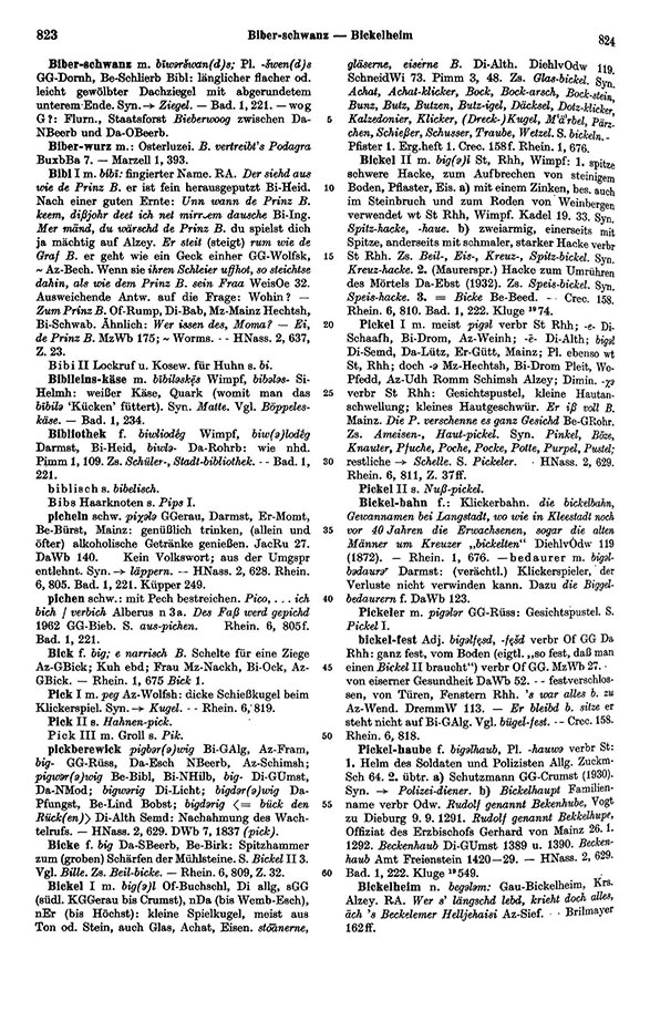 Zum Vergrößern bitte klicken Seitenanzeige: Band 1, Spalten 823–824