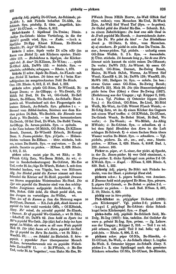 Click to enlarge Page View: Volume 1, Columns 825–826