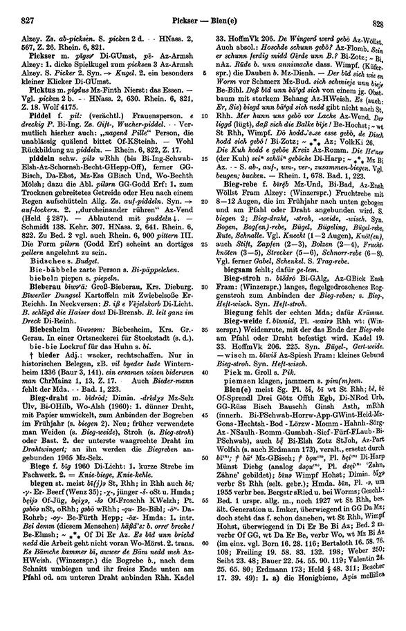 Click to enlarge Page View: Volume 1, Columns 827–828
