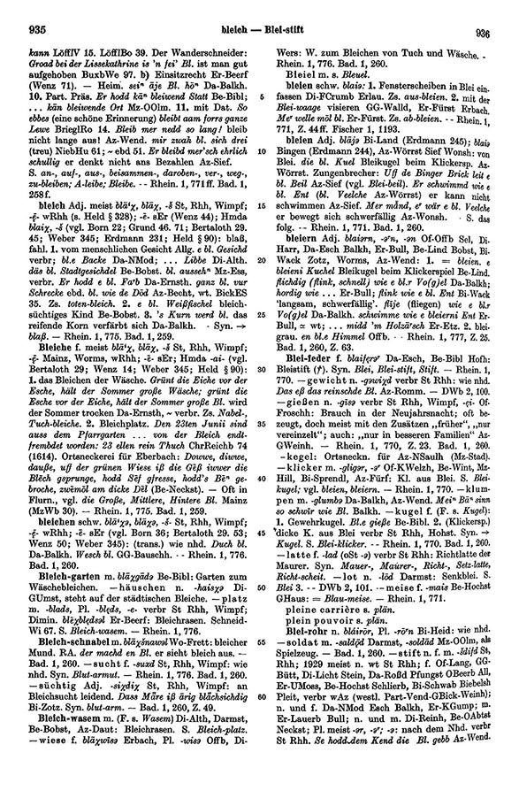 Page View: Volume 1, Columns 935–936