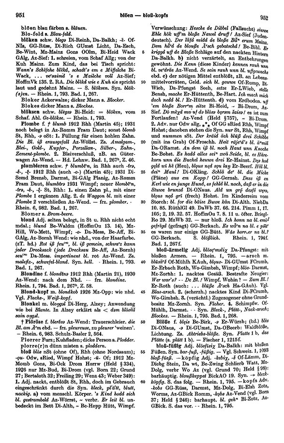 Seitenanzeige: Band 1, Spalten 951–952