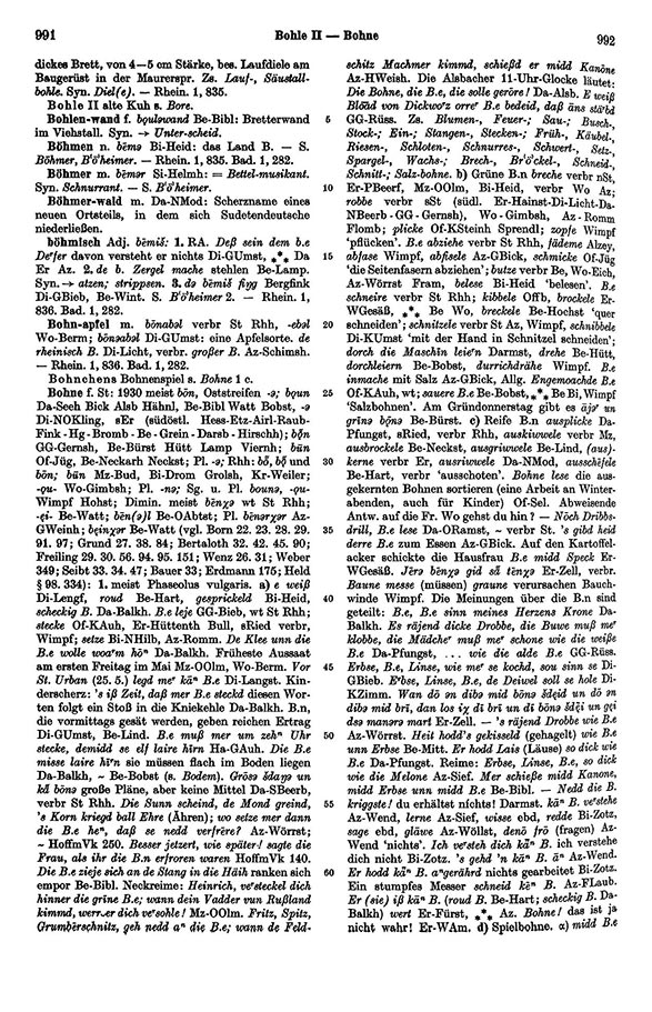 Click to enlarge Page View: Volume 1, Columns 991–992