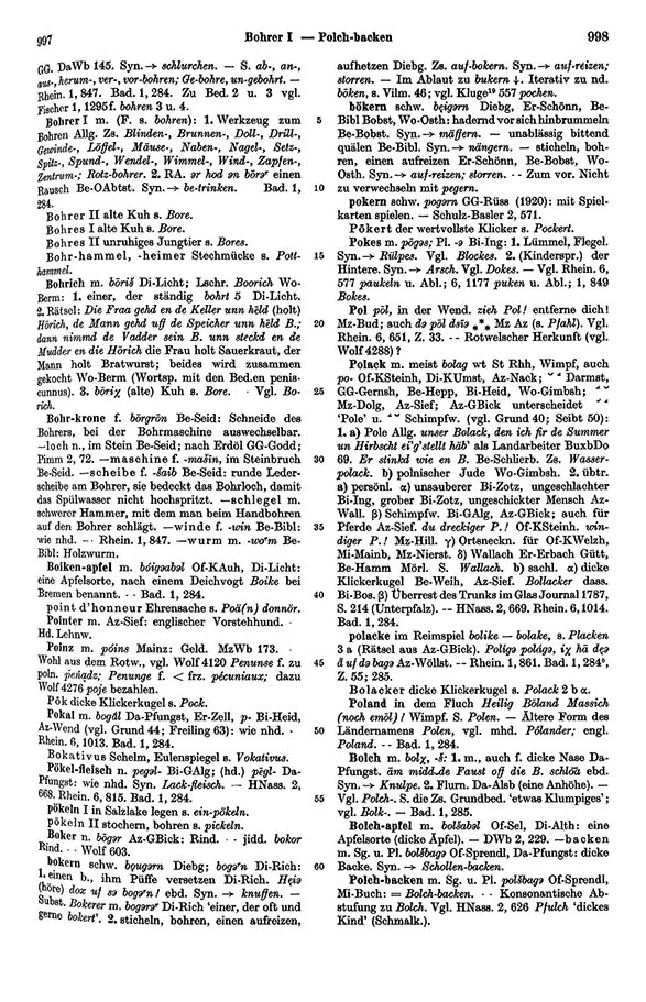 Page View: Volume 1, Columns 997–998