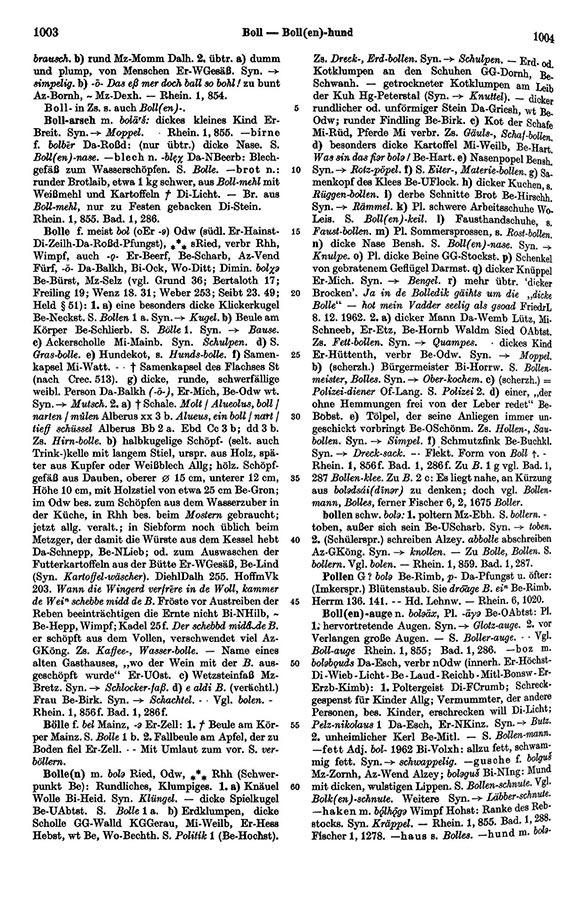 Page View: Volume 1, Columns 1003–1004