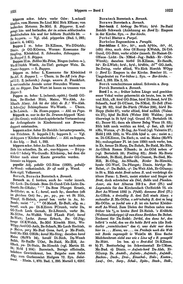 Zum Vergrößern bitte klicken Seitenanzeige: Band 1, Spalten 1021–1022